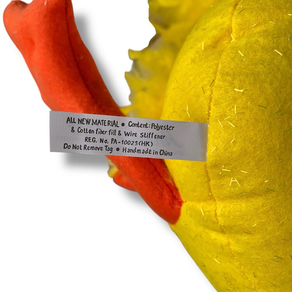 Vintage Annalee 18” Momma Duck Feather Figurine Doll Yellow 2006 Collectible - Picture 9 of 10